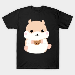 Hamster with Cookie T-Shirt